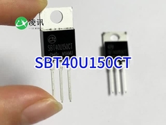 دیودهای ولتاژ پایین جلو SBT40U150CT