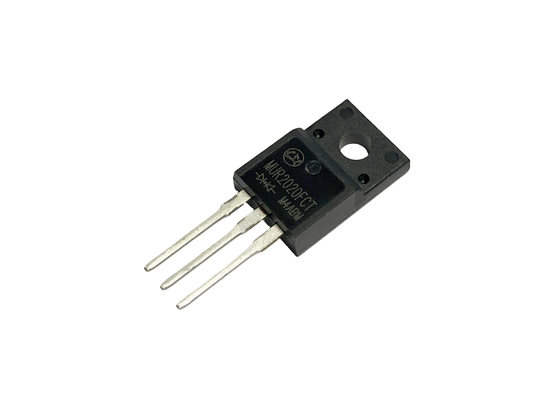 دیود های بازیابی سریع 20A200V برای سیستم های ذخیره سازی داده TO-220F MUR2020FCT