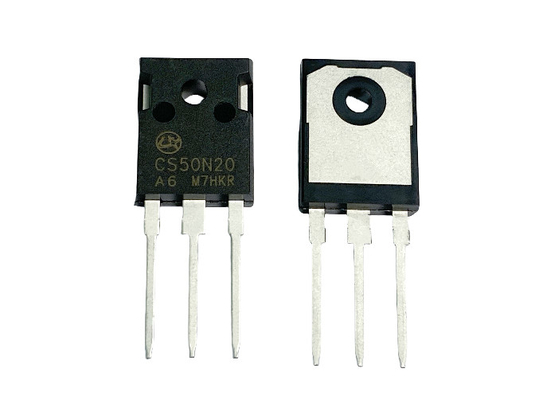 50A 200V ولتاژ پایین دروازه Mosfet کارایی بالا
