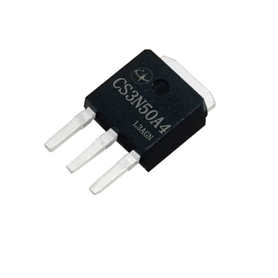 3A 500V 2.85Ω TO-251 MOSFET قدرت بالا صنعتی چند منظره N-Channel Mos
