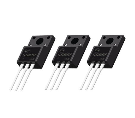 TO-220F ترانزیستورهای اثر میدان نیمه هادی اکسید فلزی 15A 600V 274mΩ