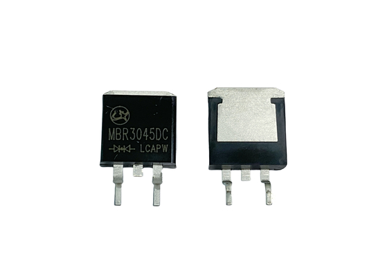 30A45V TO-263 دیود های مانع شوکی MBR3045DC منبع برق حالت سوئیچ
