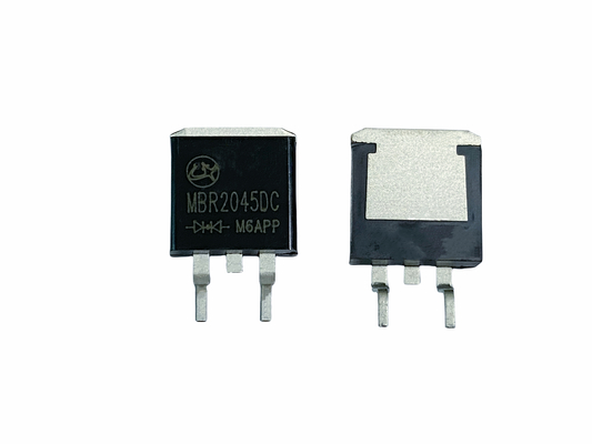 دیود مانع 20A45V MBR2045DC TO-263 Schottky برای نور و کنترلر