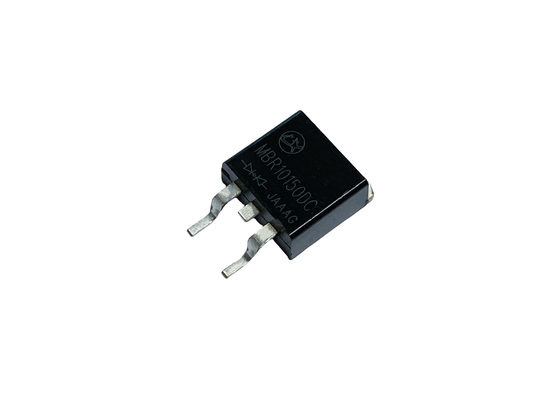 MBR10150DC 10A150V TO-263 Schottky Barrier Rectifier ولتاژ پایین جلو برای تامین برق