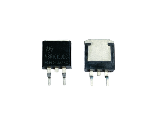 MBR10150DC 10A150V TO-263 Schottky Barrier Rectifier ولتاژ پایین جلو برای تامین برق