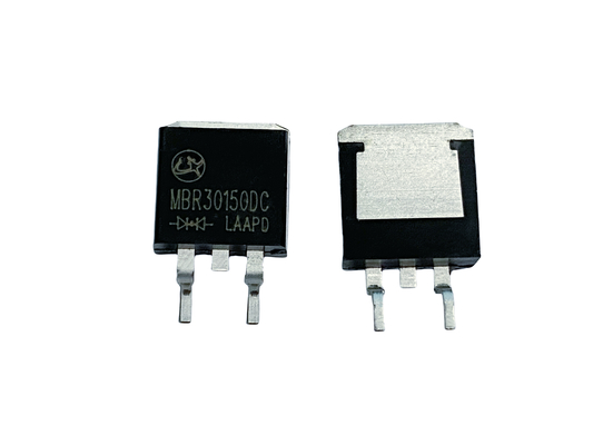 دیود های مانع 30A150V MBR30150DC TO-263 Schottky برای محرک های موتور و آداپتورها