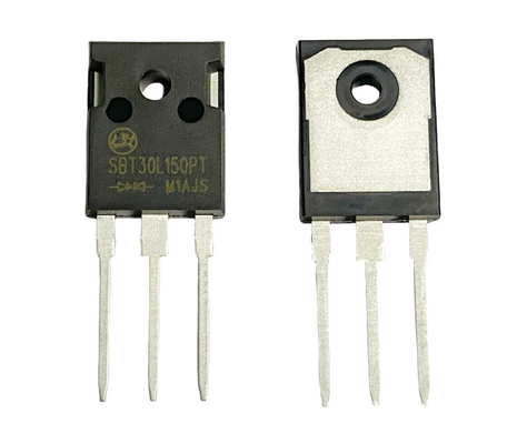 30A150V SBT30L150PT TO-247 دیودهای Schottky VF پایین زمان بازیابی معکوس پایین