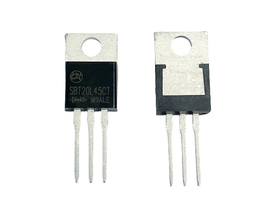 دیودهای 20A45V SBT20L45CT Low VF Schottky برای منابع برق کوچک حالت سوئیچ