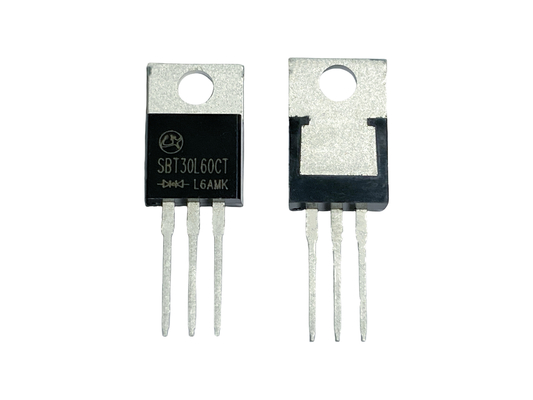 30A60V SBT30L60CT ولتاژ پایین برای پیشرو برای صنعتی TO-220AB