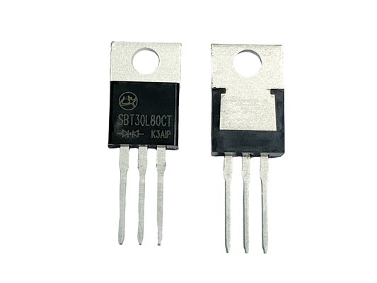 30A80V TO-220AB SBT30L80CT سرعت سریع تغییر سرعت پایین VF Schottky