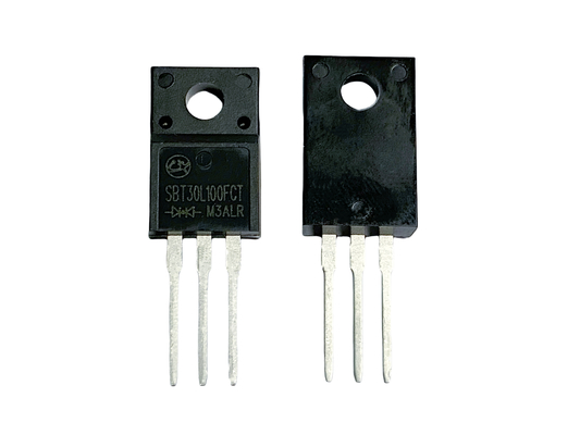 30A100V SBT30L100FCT سرعت تغییر سریع دیودهای Schottky VF پایین TO-220F
