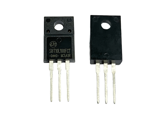 10A100V SBT10L100FCT زمان بازیابی معکوس کم برای ولتاژ پایین جلو برای منبع برق