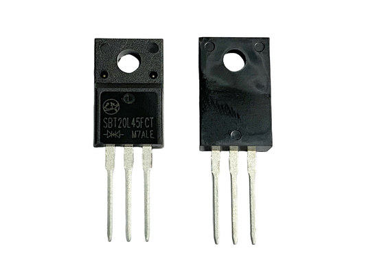 دیودهای 20A45V SBT20L45FCT TO-220F Low VF Schottky برای اصلاح کننده و آداپتور