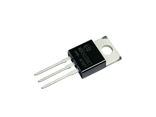 دیود های مانع شوتکی 30A200V MBR30200CT با حساسیت کمتر به TO-220AB
