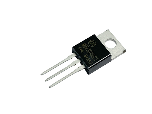 دیودهای Schottky 30A100V MBR30100CT VF پایین با جریان اشباع معکوس بالا