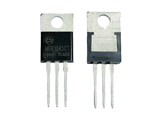 10A45V MBR1045CT ولتاژ جلو پایین VF دیود های مانع شوتکی برای آداپتور
