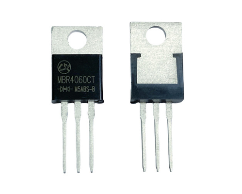 دیود های موانع 40A60V MBR4060CT Schottky برای روشنایی TO-220AB