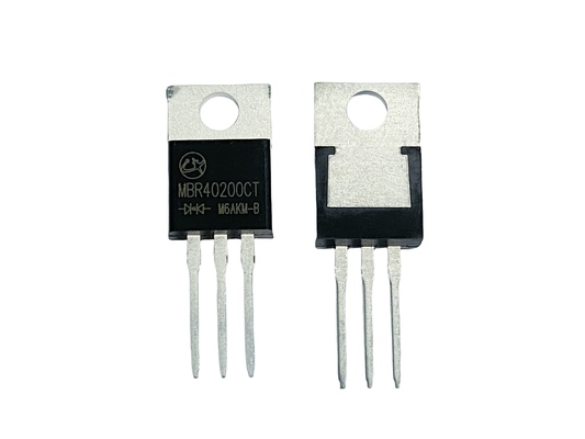 دیود های مانع 40A200V MBR40200CT Schottky با ولتاژ پایین جلو
