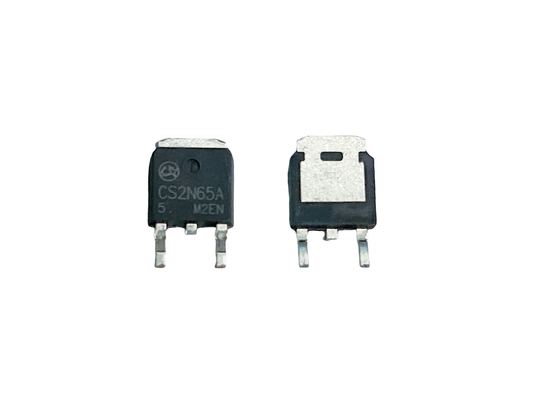 2A650V CS2N65A5 ولتاژ بالا Mosfet سطح مقدار واحد های منبع برق