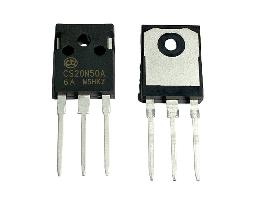 20A500V CS20N50A6 TO-247 ولتاژ بالا MOSFET کانال N برای مدیریت برق