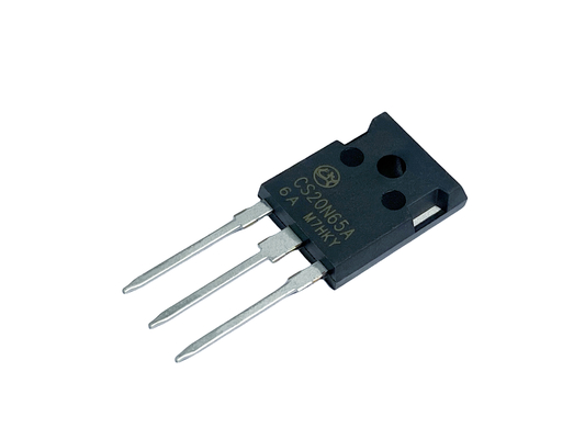 20A650V CS20N65A6 N کانال ولتاژ بالا MOSFET 100٪ آزمایش برف باری
