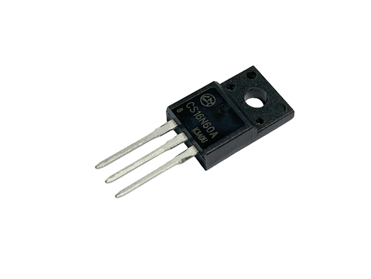 16A600V CS16N60A8 ولتاژ بالا Mosfet برای قطب سوئیچ قدرت مدار آداپتور و شارژر