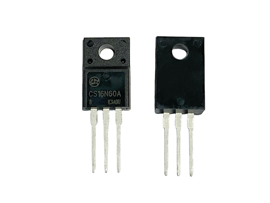 16A600V CS16N60A8 ولتاژ بالا Mosfet برای قطب سوئیچ قدرت مدار آداپتور و شارژر