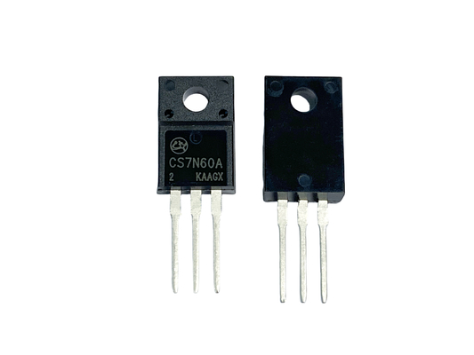 7A600V ولتاژ قطع بالا Mosfet CS7N60A2 تا 220F با Ciss پایین