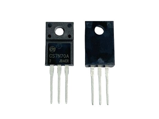 7A700V TO-220F CS7N70A2 HV MOSFET برای منبع برق حالت سوئیچ کنترل موتور
