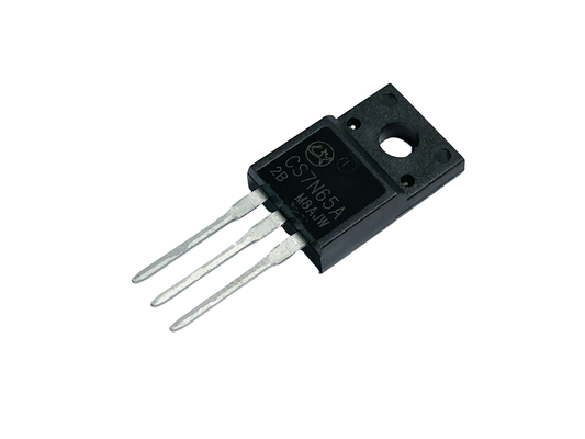 7A650V CS7N65A2 Mosfet ولتاژ بالا برای واحدهای تغذیه سریع