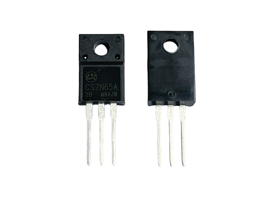 7A650V CS7N65A2 Mosfet ولتاژ بالا برای واحدهای تغذیه سریع