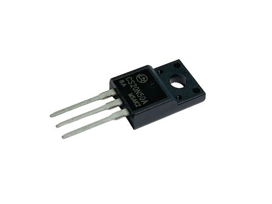 20A500V MOSFET ولتاژ بالا نوع N CS20N50A8 TO-220F برای منابع برق