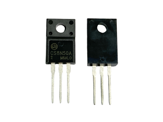 8A500V CS8N50A2 TO-220F MOSFET ولتاژ بالا برای مدار سوئیچ برق