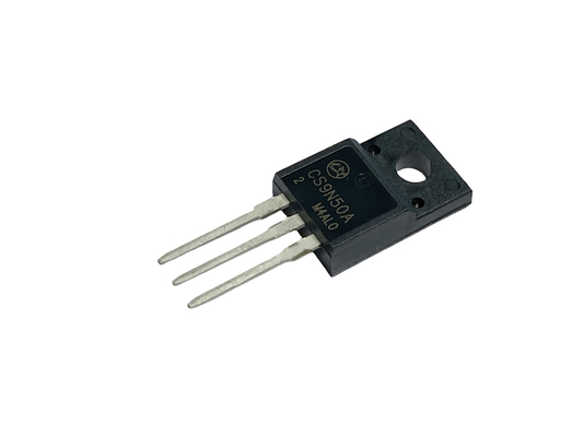 9A500V CS9N50A2 TO-220F ولتاژ بالا ترانزیستورهای قدرت کانال N Mosfet
