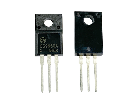 9A500V CS9N50A2 TO-220F ولتاژ بالا ترانزیستورهای قدرت کانال N Mosfet