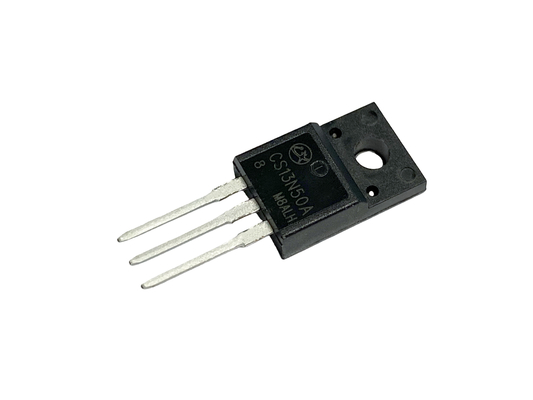 13A500V CS13N50A8 TO-220F قاب ضخیم ولتاژ بالا Mosfet مقاومت کم ON