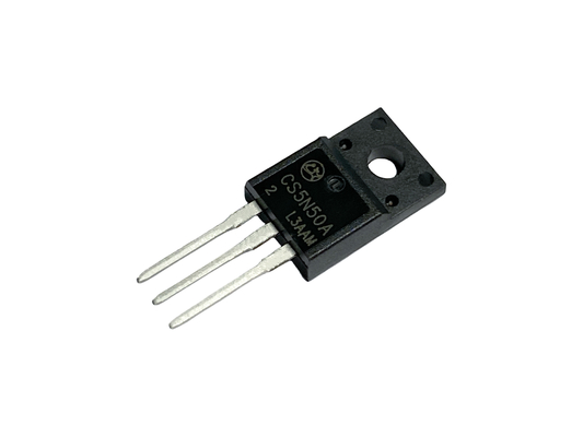 5A500V CS5N50A2 MOSFET ولتاژ بالا 100٪ کانال N آزمایش شده با برف باری برای کاربردهای ولتاژ بالا