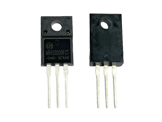 دیود های 20A 200V Schottky و ولتاژ جلو VF پایین برای محرک های موتور MBR20200FCT