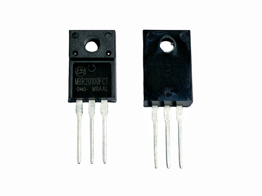 دیود های موانع 20A100V Schottky راه حل مقرون به صرفه برای حفاظت قطبی MBR20100FCT