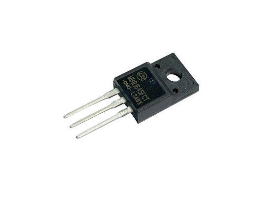 16A450V منبع برق سوئیچینگ فرکانس بالا دیود های موانع Schottky برای کنورتر DC / DC در هواپیما MBR1645FCT