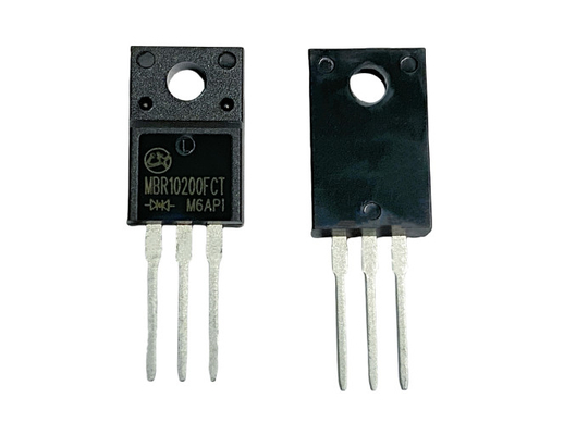 10A 200V VF پایین و ارتفاع ارتفاع شورش معکوس در حال حاضر دیود های Schottky MBR10200FCT