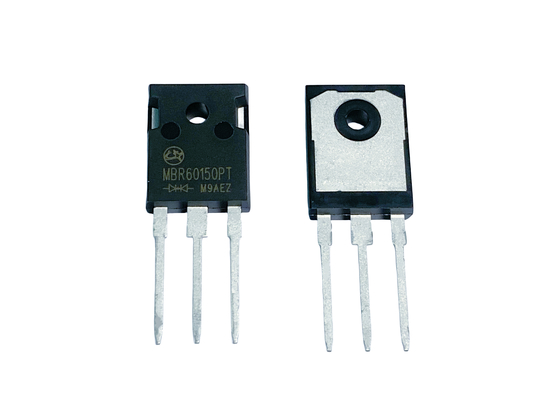 دیود های خنثی 60A 150V جریان بالا TO-247 Schottky برای منابع شبکه MBR60150PT