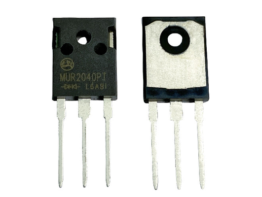 20A400V MUR2040PT TO-247 قابلیت اطمینان دیود های بازیابی سریع مدار فرکانس فوق العاده بالا