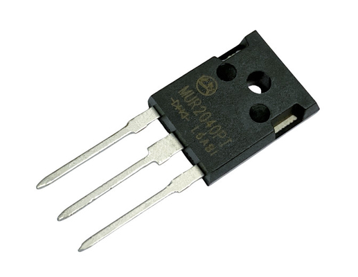 20A400V MUR2040PT TO-247 قابلیت اطمینان دیود های بازیابی سریع مدار فرکانس فوق العاده بالا