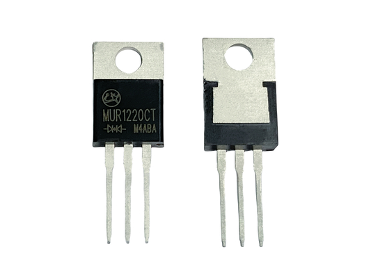12A200V ثبات حرارتی دیود های بازیابی فوق سریع برای تجهیزات با قدرت بالا MUR1220CT