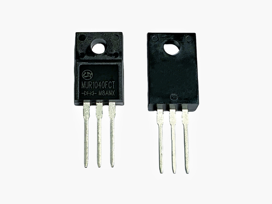 10A/400V 15-35ns بازیابی دیود Rohs 10A400V MUR1040FCT