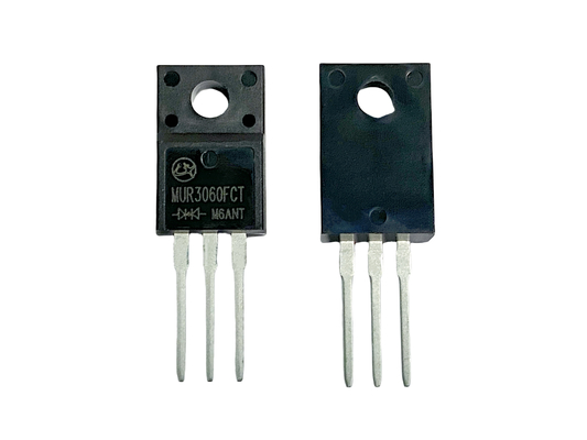 دیود های بازیافت سریع 30A600V با قابلیت اطمینان بالا برای اصلاح MUR3060FCT