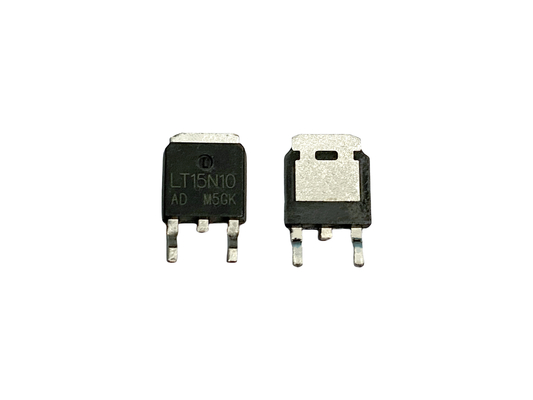 15A 100V TO-252 بسته ولتاژ پایین Mosfet برای طراحی الکترونیک