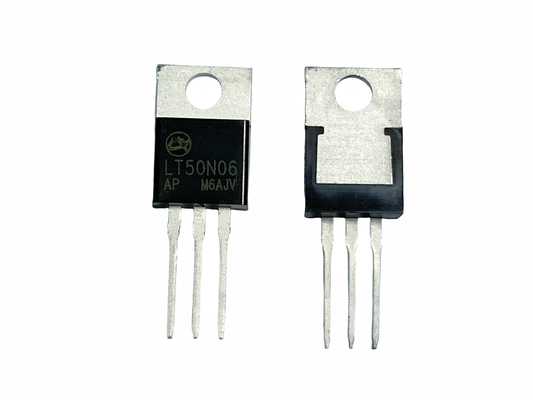 TO-220C LT50N06AP ولتاژ آستانه پایین Mosfet کانال N