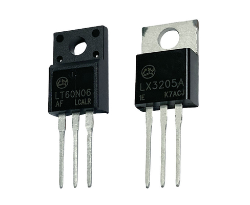 55 ولت پیشرفته خندق ولتاژ پایین ترانزیستورهای MOSFET حفاظت از باتری TO-220AB TO-220F